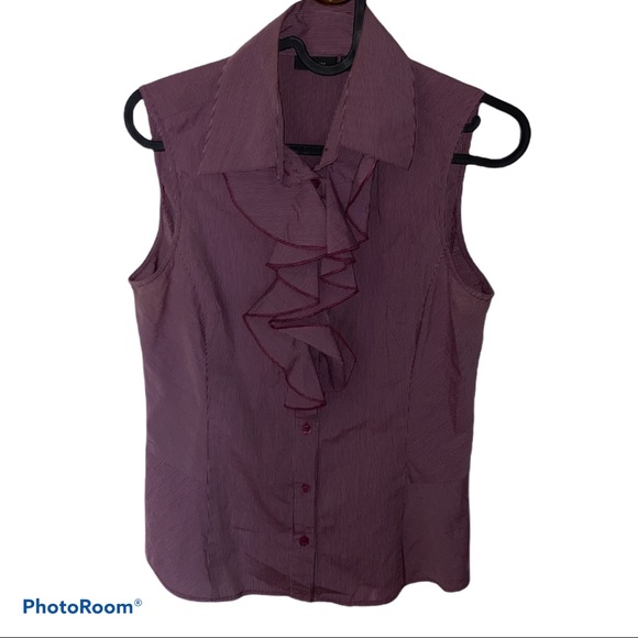 Mexx Tops - Mexx ruffle sleeveless shirt blouse size M